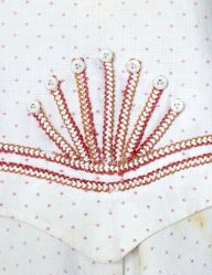 Detail showing one of the braid motifs